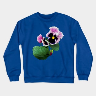 Pansies - Pansy Mother and Child Crewneck Sweatshirt